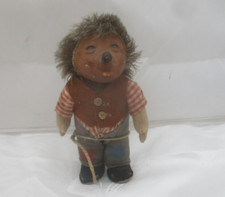 Vintage Steiff Figuren „Mecki der Igel“ ~ 1960 Jahre