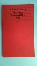 edition suhrkamp Neue Folge