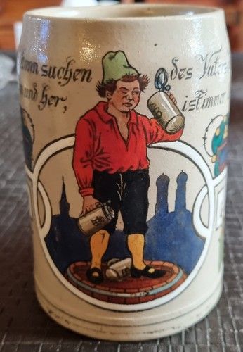 Alter bierkrug motiv - alter, -motiv