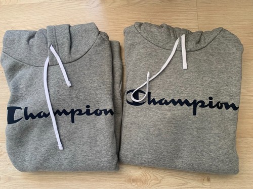 Zwei champion hoodies grau - champion,