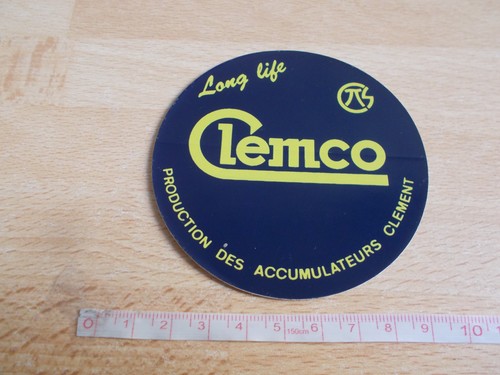 Aufkleber clemco produktion - clemco,