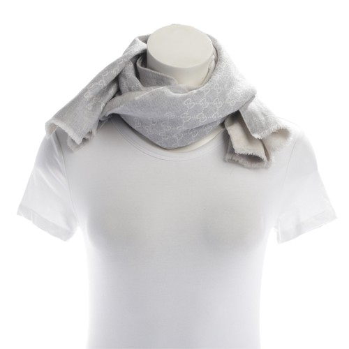 Schal gucci grau weiß - schal,