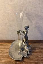 Jugendstil Glas Vase-