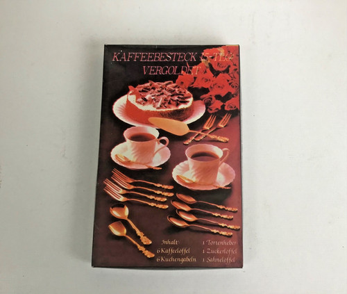 Kaffeebesteck tlg - kaffeebesteck,, 15-tlg