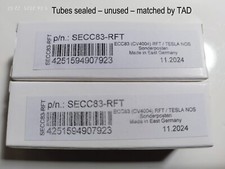 Matched Pair RFT ECC83 CV4004 NOS-Röhren – Ostdeutschland – symmetrisch – getestet TAD