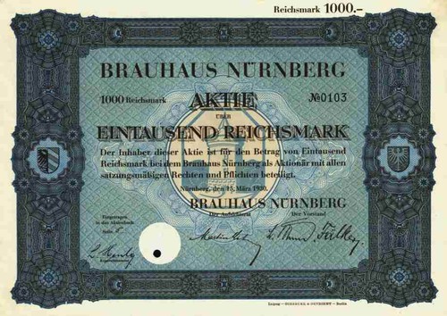 Brauhaus nürnberg 1930 - nürnberg,