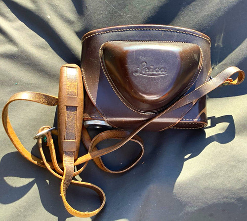 Leica kameratasche aus braunem - kameratasche,