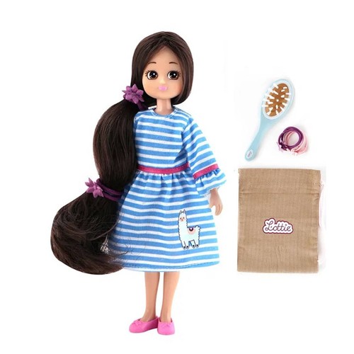 Lottie puppe long hair doll - puppe,