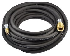 Druckluftschlauch Gummi Schlauch Gewebe 6mm 3m Kupplung Stecknippel