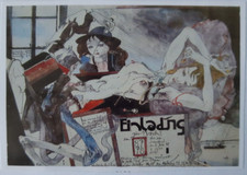Lithographie horst jansen - horst,