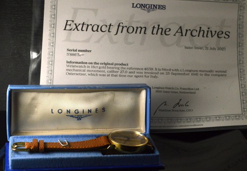 Longines ultra rare calatrava - longines,
