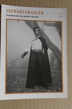 (S36) STARFILMKARTE - Stewart Granger - Scaramouche