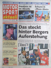 MOTOR SPORT aktuell 32- 1997 *