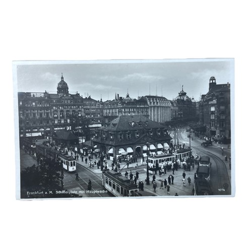 Postkarte frankfurt main - am,