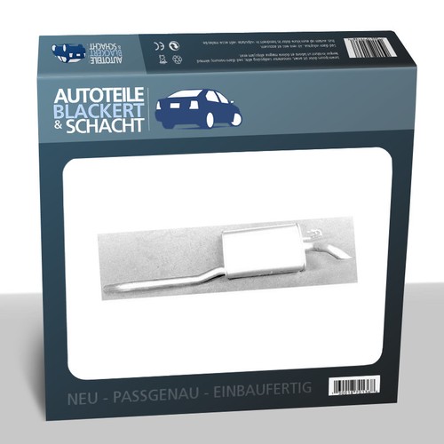 Auspuff endtopf für lancia - auspuff,