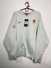 NEU MIT ETIKETT KROATIEN TRAINING FUSSBALL SWEATSHIRT NIKE SHIRT PULLOVER TRIKOT GRÖSSE XXL ERWACHSENE