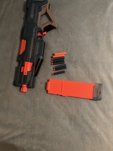 Nerf waffe elektrisch orange