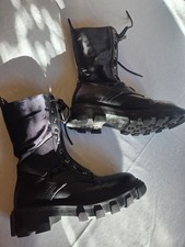 Gaelle Paris Combat Boots