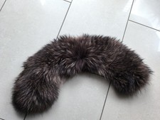 Echt Pelz Kragen Braun