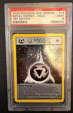 2000 Pokemon Neo Genesis Metal