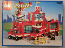 Lego System Feuerwehr 6389 Feuerwehr Station Fire Control Center Town
