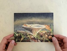 Gouache Malerei 17,8x13cm