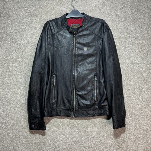 Superdry herren leder biker - superdry,