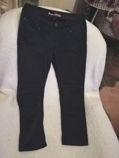 Damen Hose Buena Vista Anna C XL Stretch 7/8 Länge Zustand Top Farbe Dunkelblau 