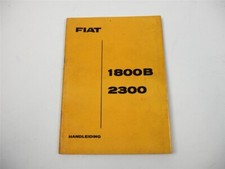 Fiat 1800B 2300 Sedan Combinatiewagen Familiale Handleiding