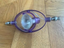 Einzelner SpotStrahler lila für Seilsystem  einzelner Spot GU5,3 LED möglich