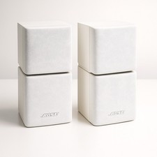 2 x BOSE Doppelcube Serie III Lautsprecher Boxen Acoustimass Lifestyle - Weiß 