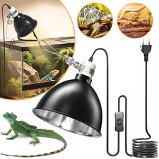 Reptilien Wärmelampe Heizlicht Abdeckung Terrarium Schildkrötenlicht mit Stecker