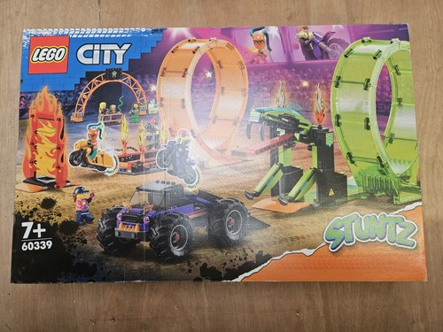 Lego city double loop stunt - lego,