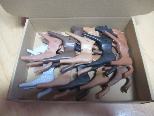 Playmobil tiere 10x pferde - playmobil, |