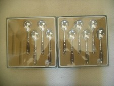 Fürst Solingen Landhaus Bistro Besteck mit 2 Nieten - Braun - 10 Löffel Rostfrei