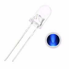 50 - 1000 Stk. LED 3mm 5mm weiss, warmweiss, blau, gelb, grün, rot, auch in 12V