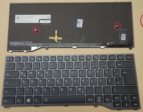 Original tastatur fujitsu - original,
