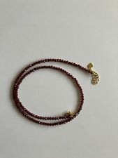 Granat Kette NEU OVP kein 333, 585, 750