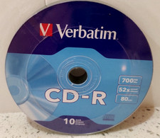 10 pack VERBATIM 52X CD-R
