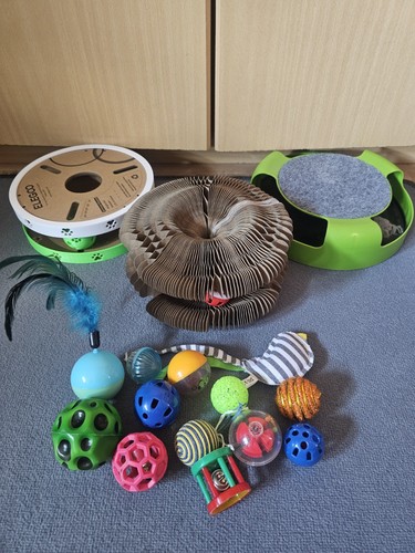 Katzenspielzeug sammlung - katzenspielzeug,