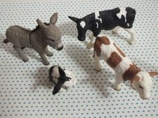 Schleich Tiere Fleckvieh Esel Hase Bauernhof Zubehör zur Auswahl