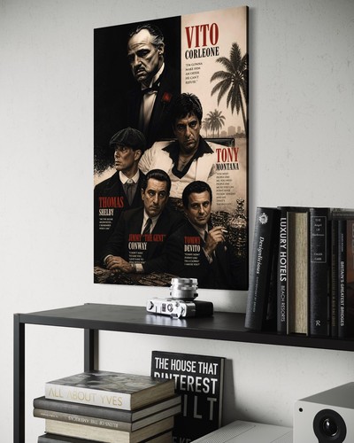 Scarface leinwand bild - leinwand, al