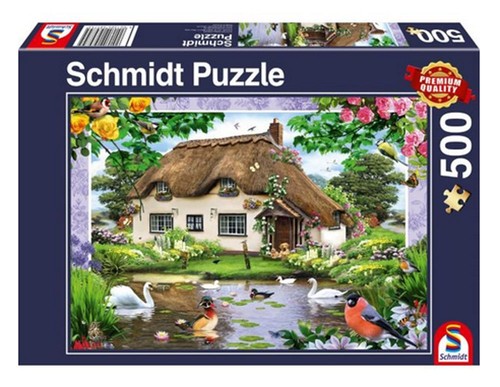 Puzzle romantisches landhaus - romantisches,