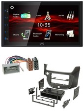 JVC USB Bluetooth MP3 DAB 2DIN Autoradio für Honda Jazz ab 09 dunkelgrau