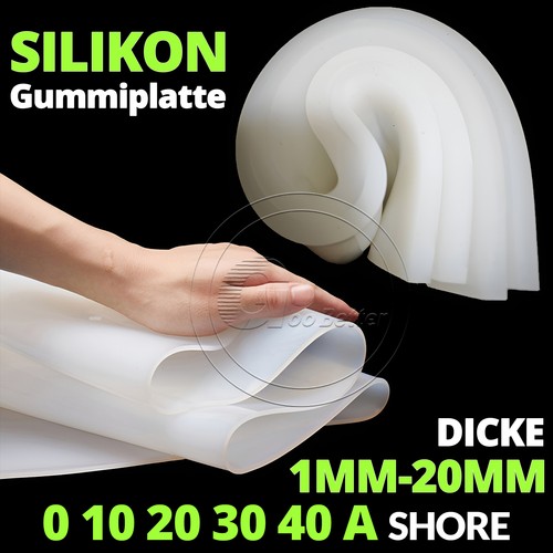 Weich silikonplatte bis 40 - weich,