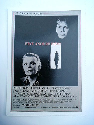 Eine andere frau - frau, filmkarte