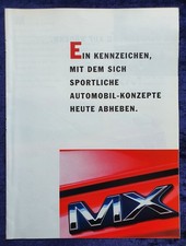 Mazda MX 3, MX 5, MX 6  Prospekt 1991