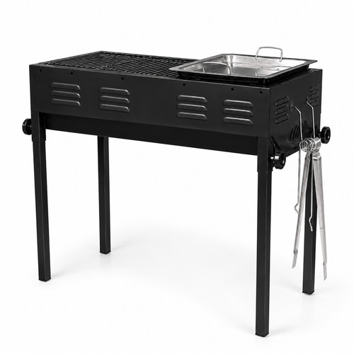Holzkohlegrill 2in1 standgrill - 2in1,