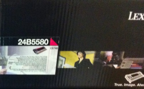 Original lexmark toner magenta - original,