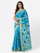 Handwoven Dhakai Cotton Saree